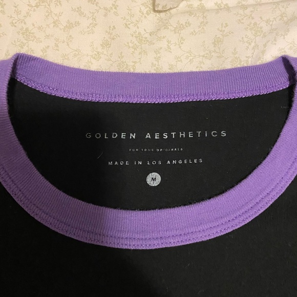 golden aesthetics ringer tee - Picture 2 of 2